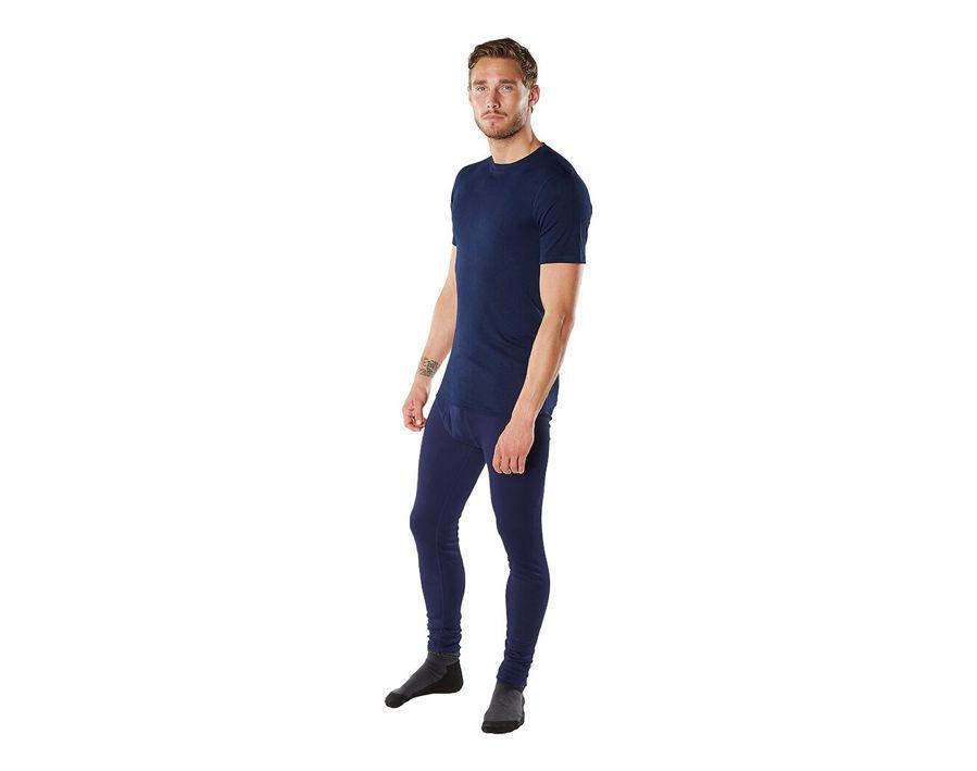 Sottomaglia tecnica, a maniche corte CROSSOVER blu navy