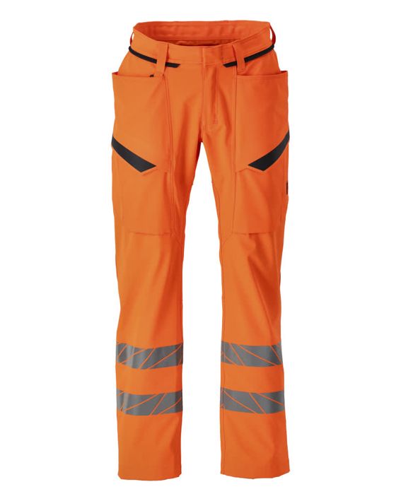 Pantaloni con tasche sulle cosce ACCELERATE SAFE hi-vis arancio