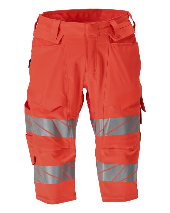 Bermuda ACCELERATE SAFE hi-vis rosso