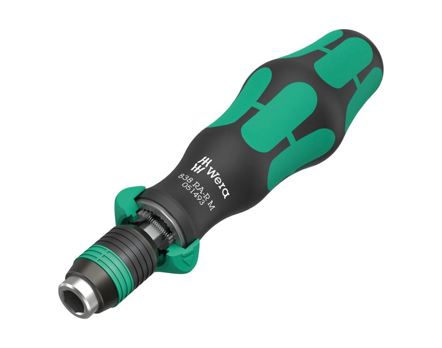 Bit-Handhalter mit Ratschenfunktion und Schnellwechselfutter