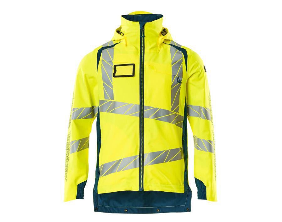 Giacca antivento ACCELERATE SAFE hi-vis giallo/petrolio scuro