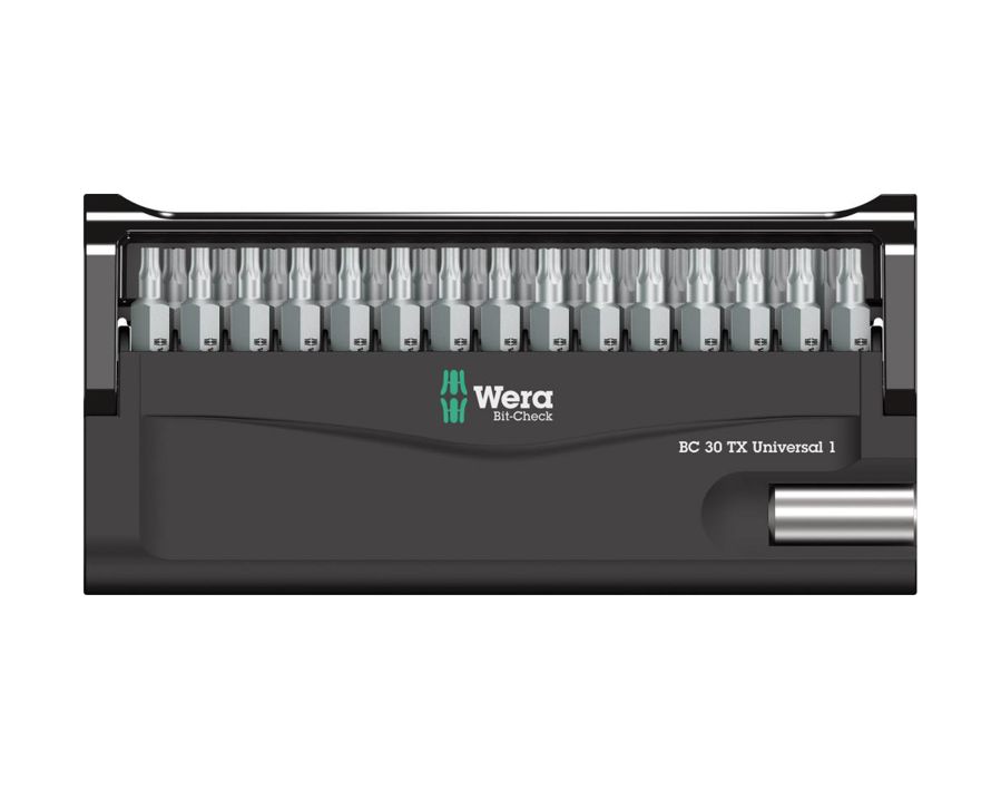 Bit-Sortiment Bit-Check 30 TX Universal 1, 30-teilig