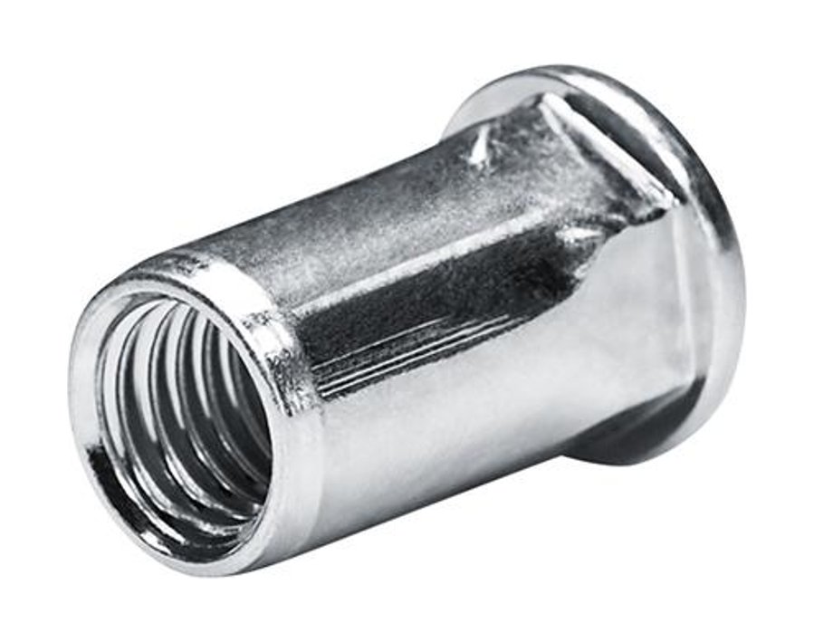 Sechskant-Blindnietmutter, Flachrundkopf