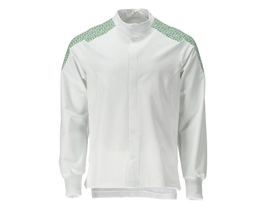 Giacca FOOD & CARE bianco/verde prato
