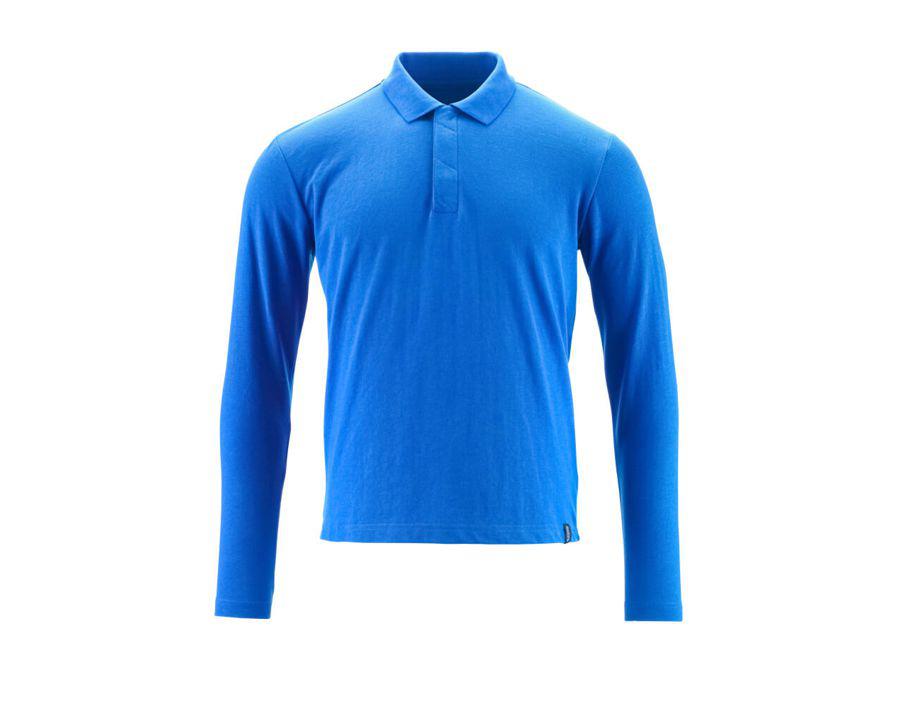 Polo, a maniche lunghe CROSSOVER azzurro