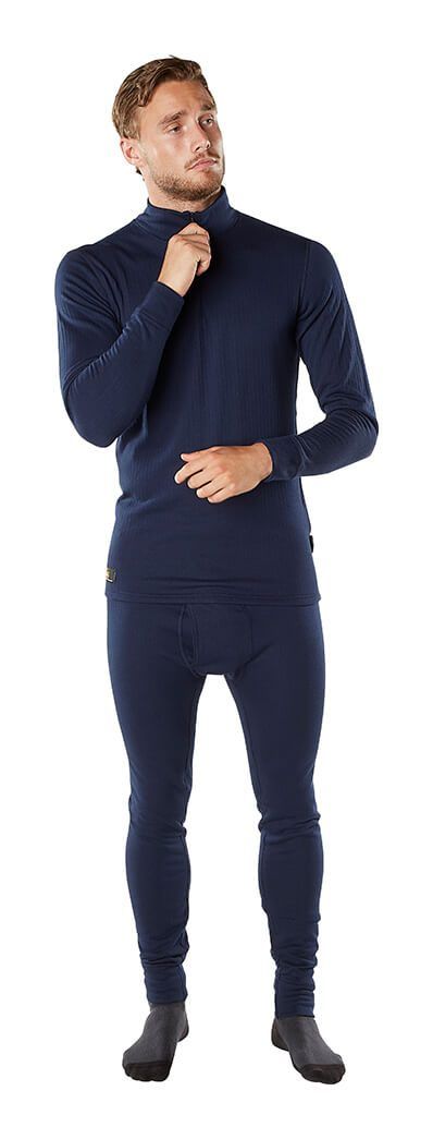 Sottomaglia tecnica CROSSOVER blu navy