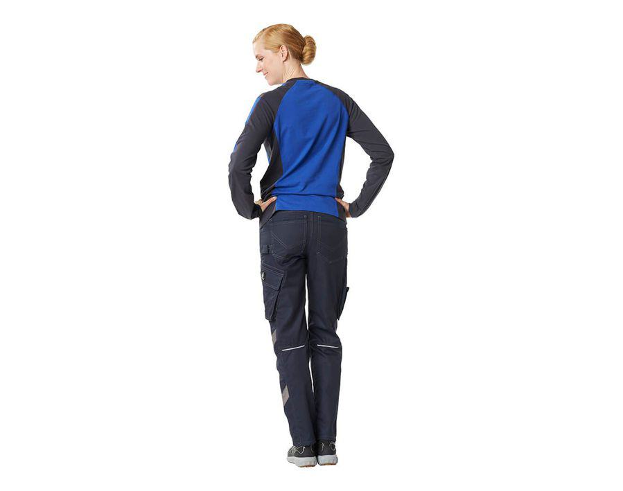 Maglietta, a maniche lunghe UNIQUE rosso/nero