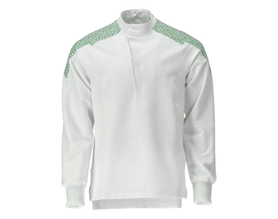Casacca FOOD & CARE bianco/verde prato