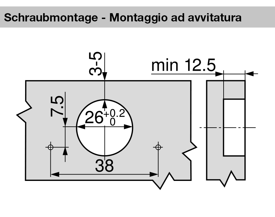 Minicerniera CLIP top