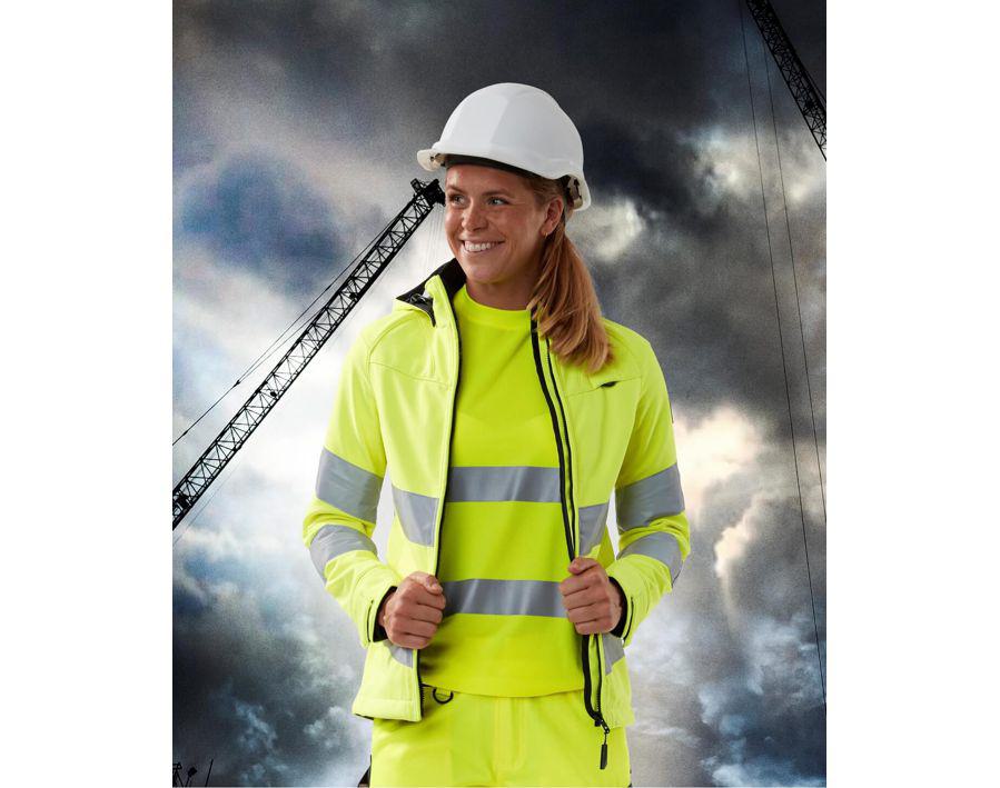 Giacca Softshell SAFE SUPREME hi-vis arancio