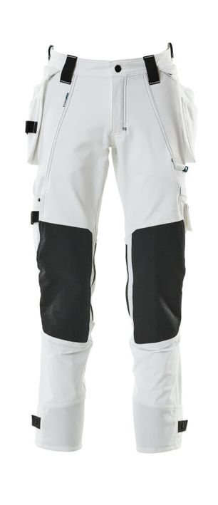 Pantaloni con tasche esterne ADVANCED bianco