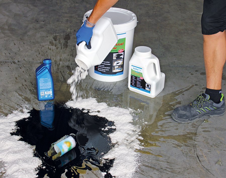 Polvere superassorbente universale per liquidi Snow 
