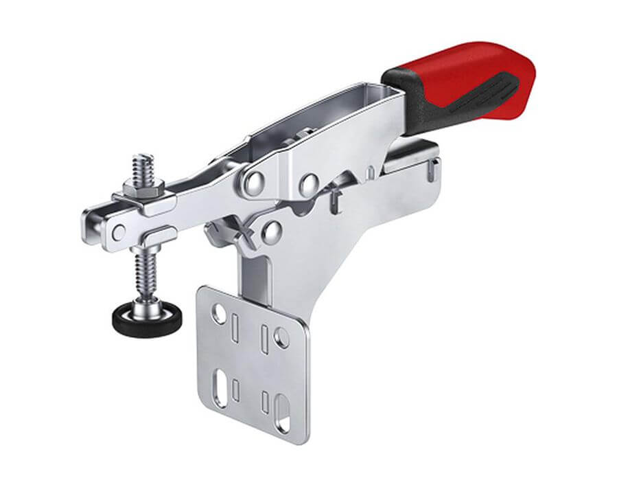 Waagrechtspanner mit variabler Spannhöhe und Winkelfuß