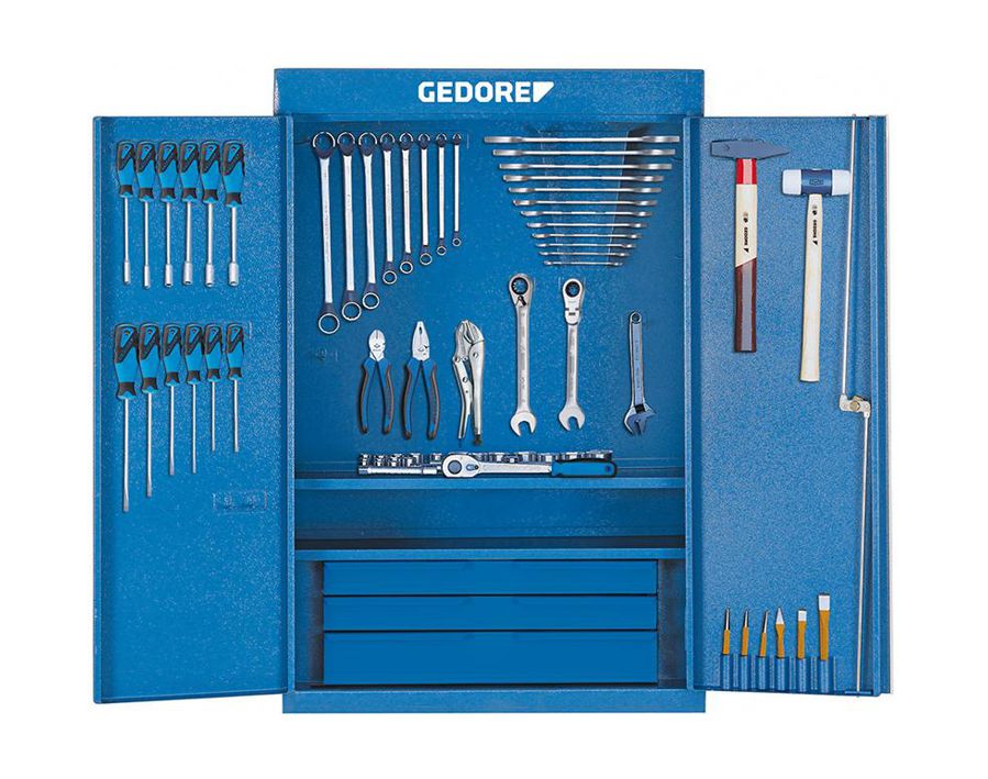 Werkzeugschrank Nr. 1400 G, 100-teilig