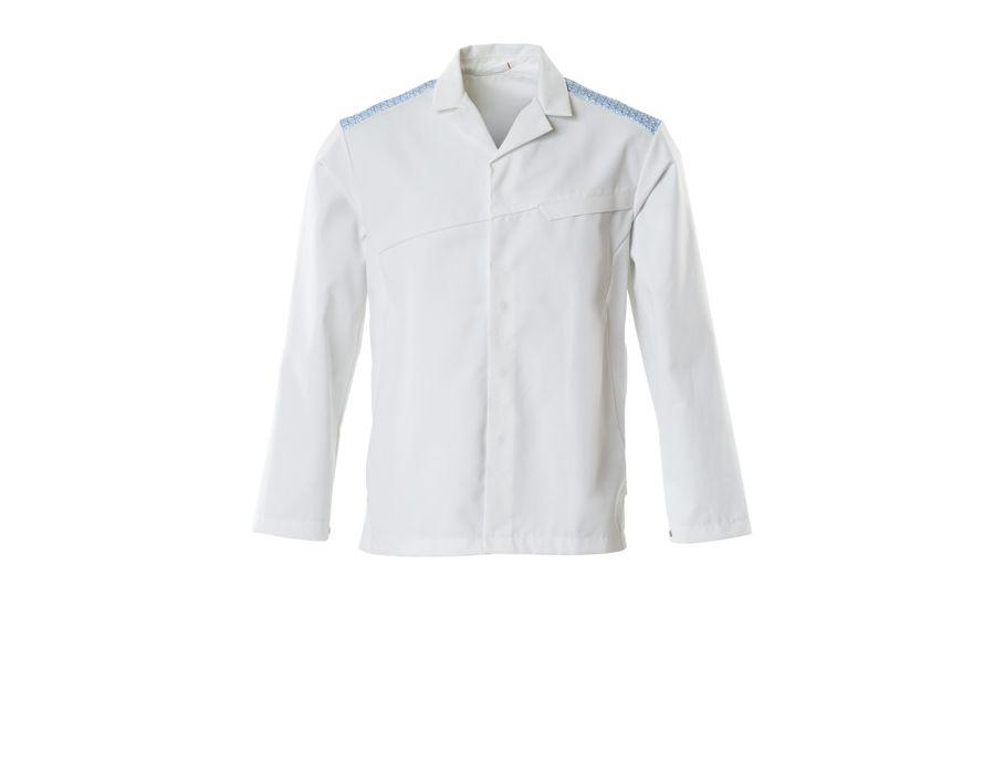 Giacca FOOD & CARE bianco/azzurro