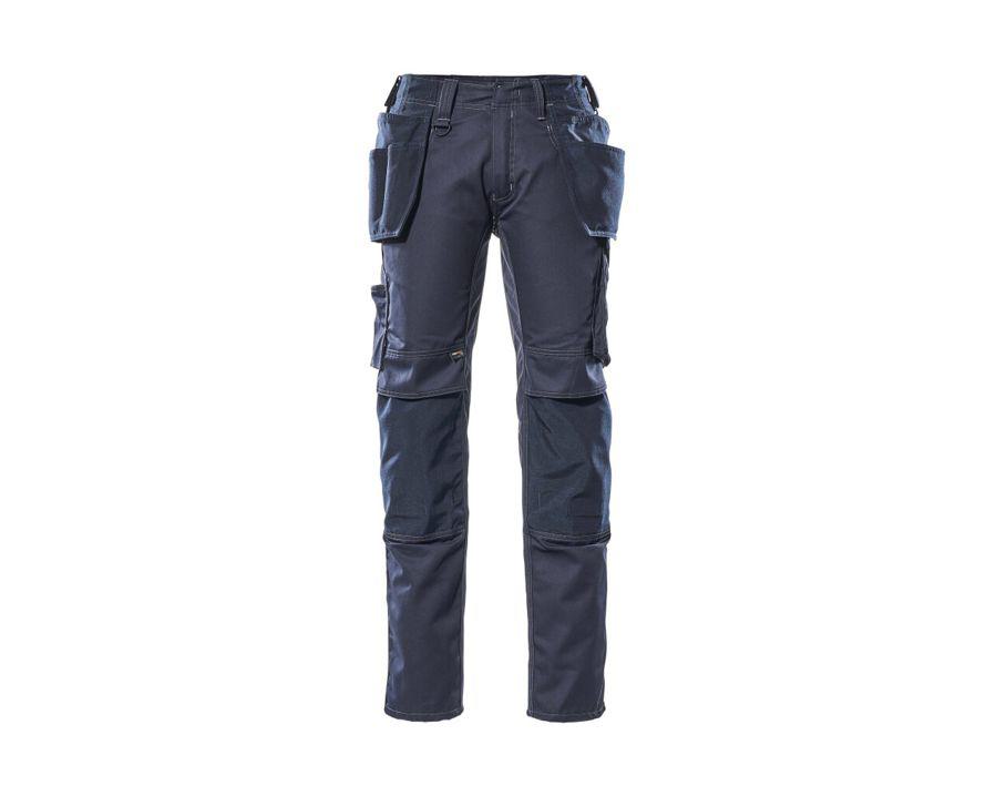 Pantaloni con tasche esterne UNIQUE blu navy scuro