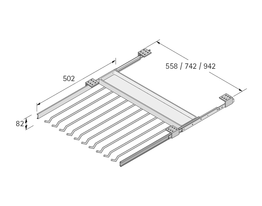 Portapantaloni estraibile 