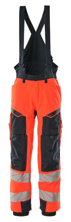 Pantaloni antifreddo ACCELERATE SAFE hi-vis rosso/blu navy scuro