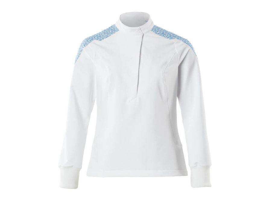 Casacca FOOD & CARE bianco/azzurro