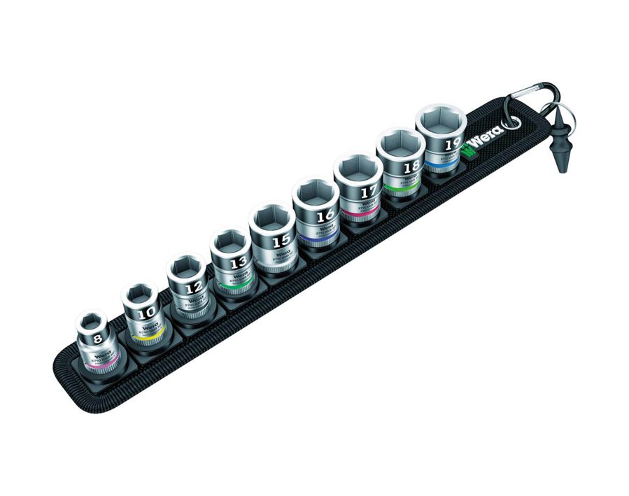 Sechskant-Steckschlüssel-Garnitur 3/8" Zyklop