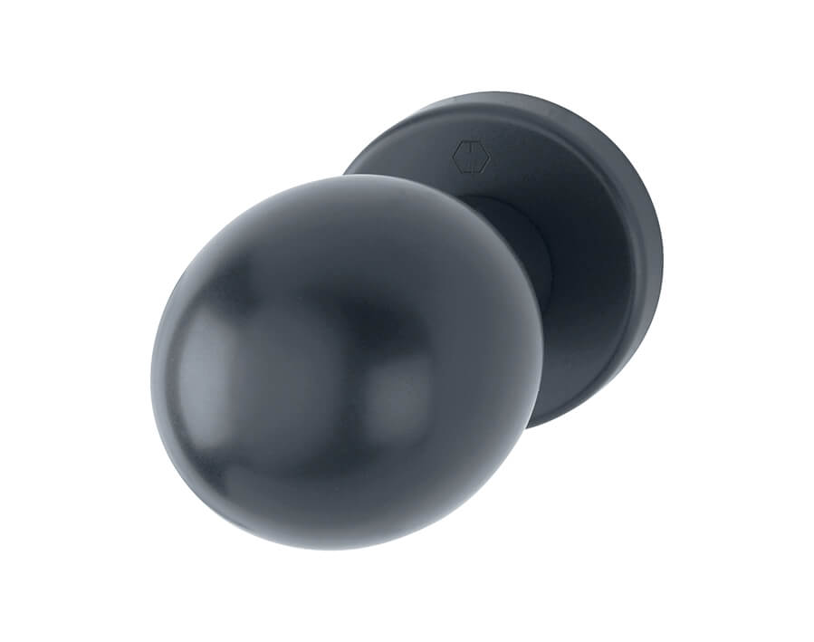 Pomolo fisso su rosetta 60L/42K 