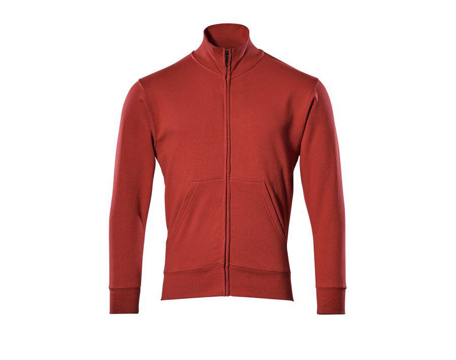 Felpa con chiusura lampo CROSSOVER rosso