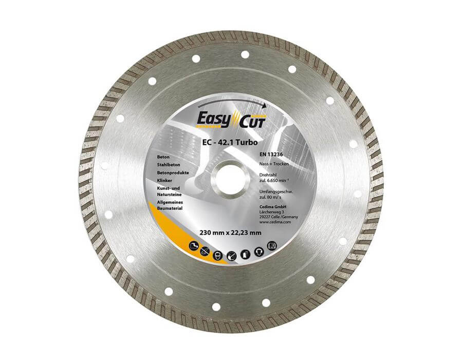 Diamant-Trennscheibe EC-42.1 Turbo