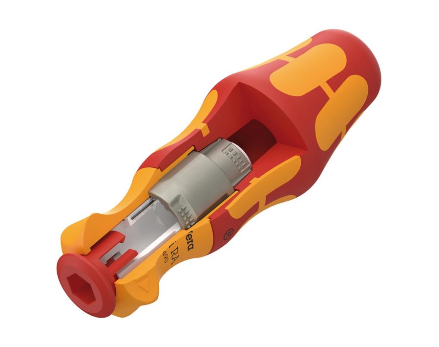 VDE-Handhalter Kraftform mit Ratschenfunktion