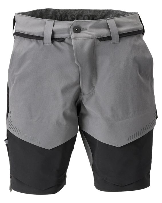 Pantalone corto CUSTOMIZED grigio pietra/nero