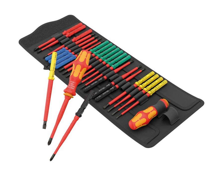 VDE-Wechselklingen-Garnitur Kraftform Kompakt, 26-teilig