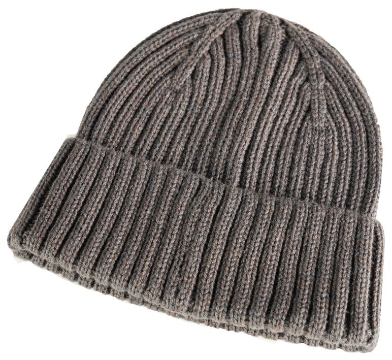Berretto invernale CUSTOMIZED grigio pietra
