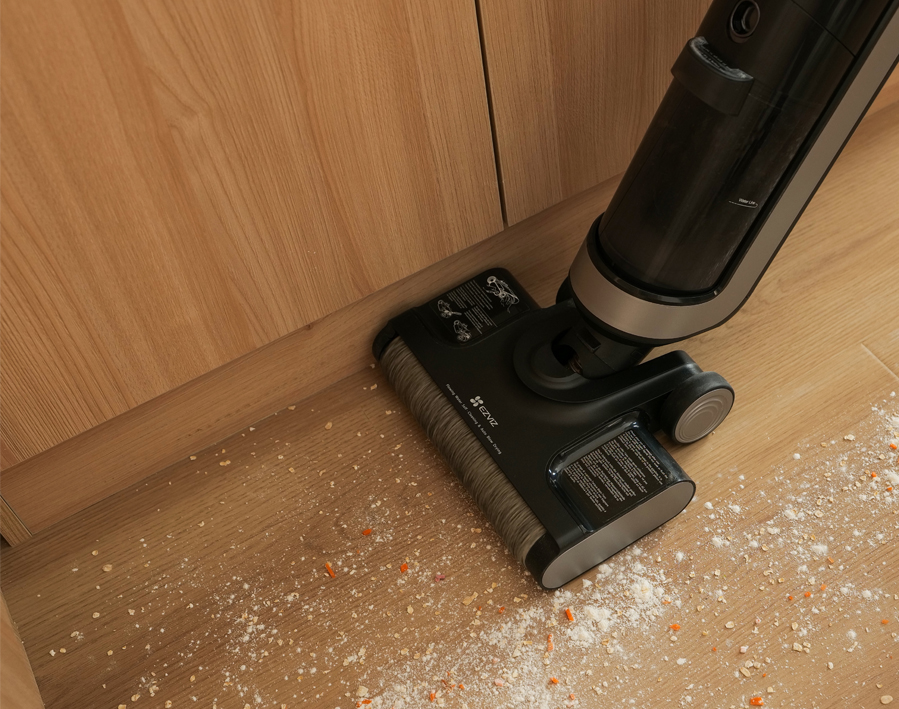 Scopa lavapavimenti cordless a doppio serbatoio 