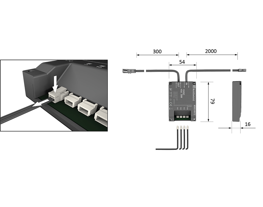 Unità master MultiSwitch Unità master MultiSwitch