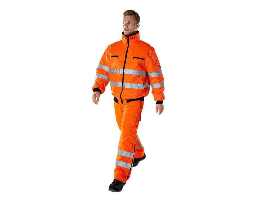 Giacca da pilota SAFE ARCTIC hi-vis arancio