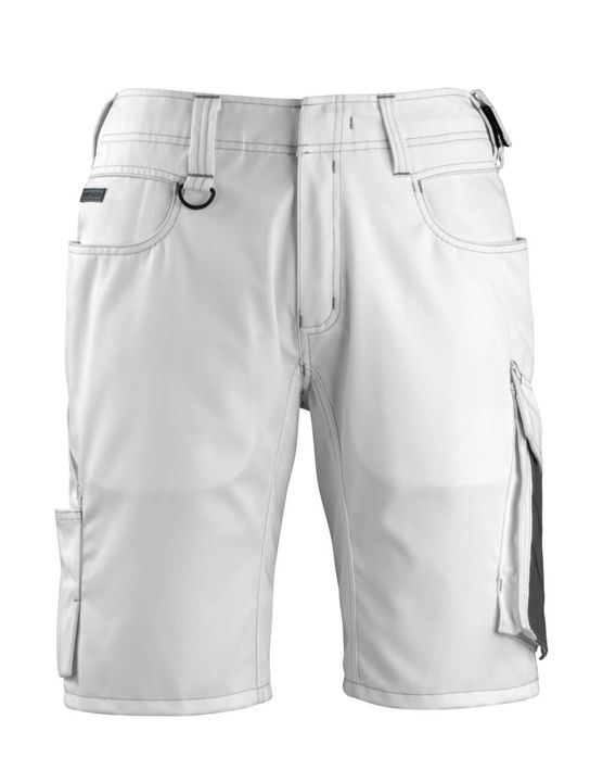 Pantalone corto UNIQUE bianco/antracite scuro