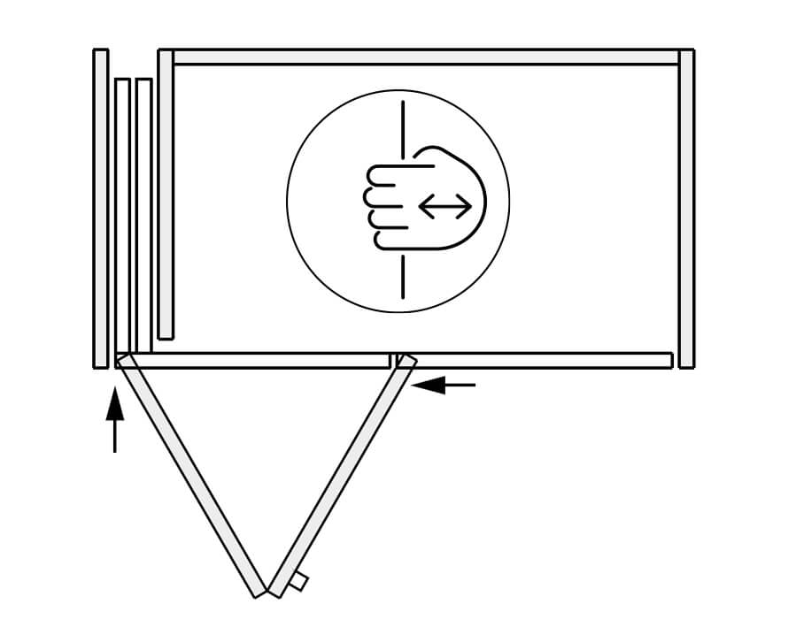 Hawa Folding Concepta III 20 Pull, sinistra