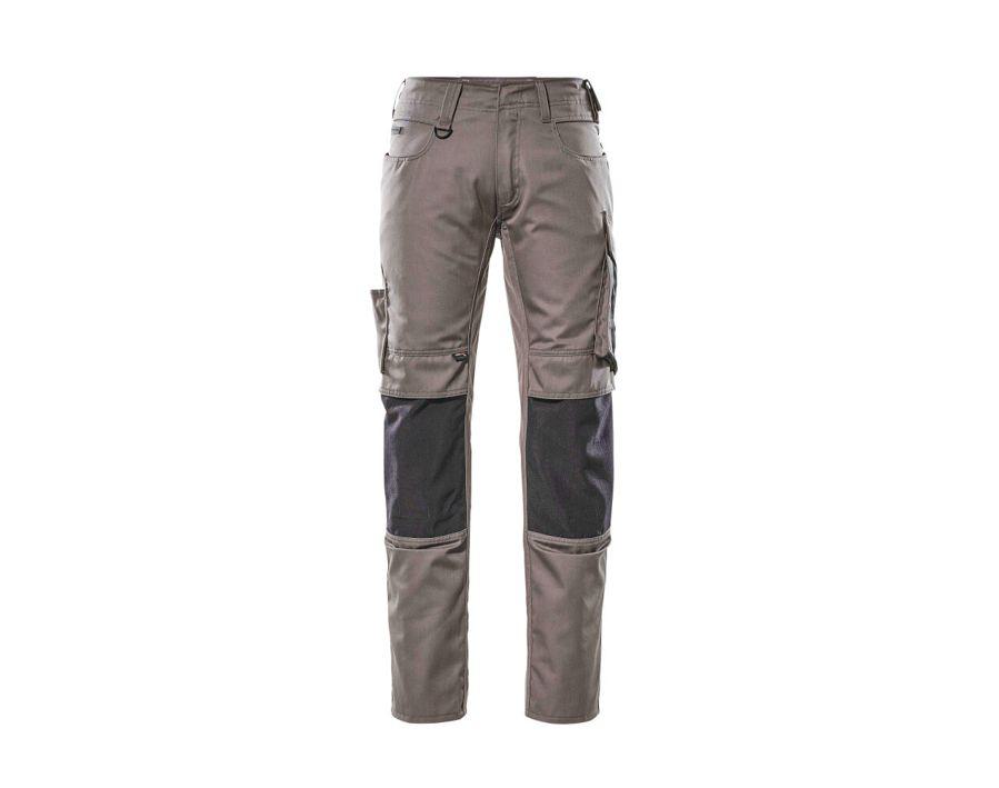 Pantaloni con tasche porta-ginocchiere UNIQUE antracite/nero