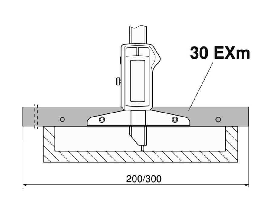 Messbrücke für Tiefenmessschieber