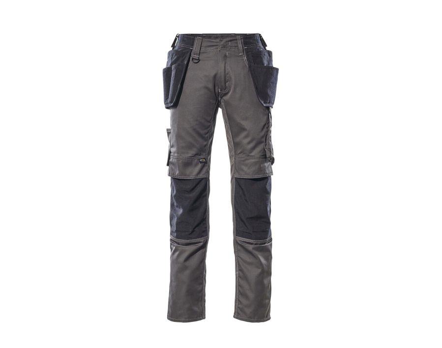 Pantaloni con tasche esterne UNIQUE antracite scuro/nero