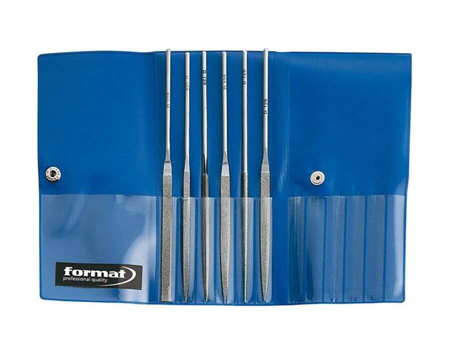 Diamant-Nadelfeilen-Satz, 6-teilig