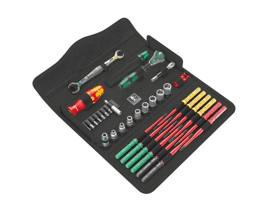 Werkzeugsatz Kraftform Kompakt W 2 für Wartung, 35-teilig