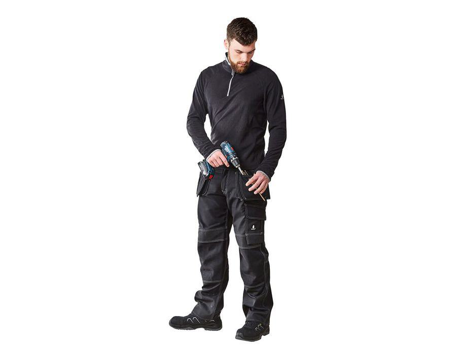 Pantaloni con tasche esterne HARDWEAR antracite