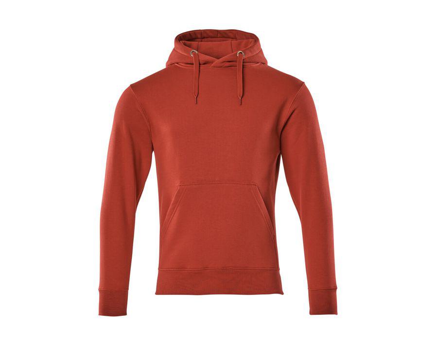 Felpa con cappuccio CROSSOVER rosso