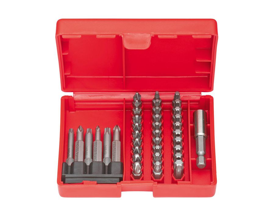 Bit-Sortiment, Kreuzschlitz PH/PZ, Innen-TORX®, 25/50 mm lang
