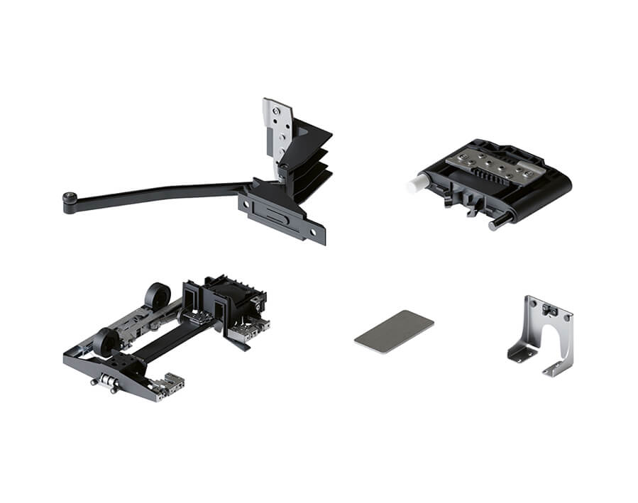Guranitura per ante scorrevoli Hawa Folding Concepta III 25 Push 