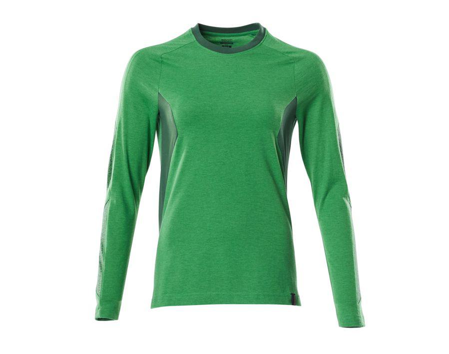 Maglietta, a maniche lunghe ACCELERATE verde prato/verde