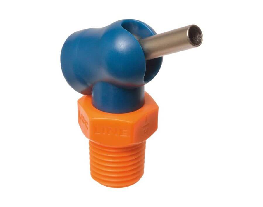 Kühlmittel-Hochdruckdüse 1/8", Typ XW, schwarz