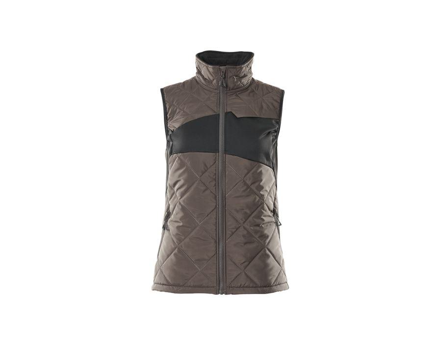 Gilet termico ACCELERATE antracite scuro/nero