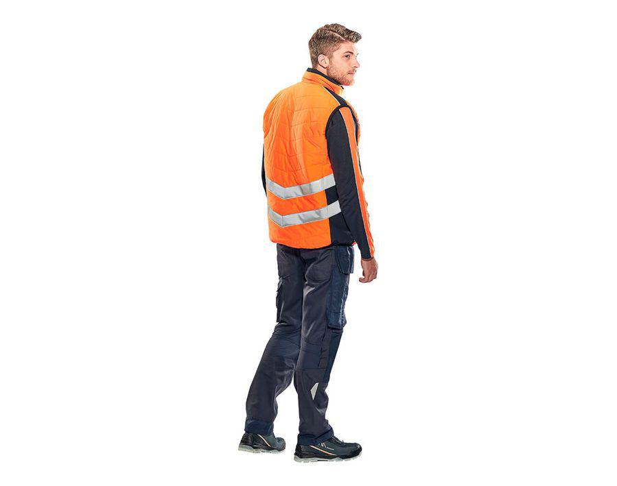 Gilet antifreddo SAFE SUPREME hi-vis rosso/antracite scuro
