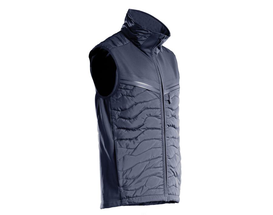 Gilet termico CUSTOMIZED blu navy scuro